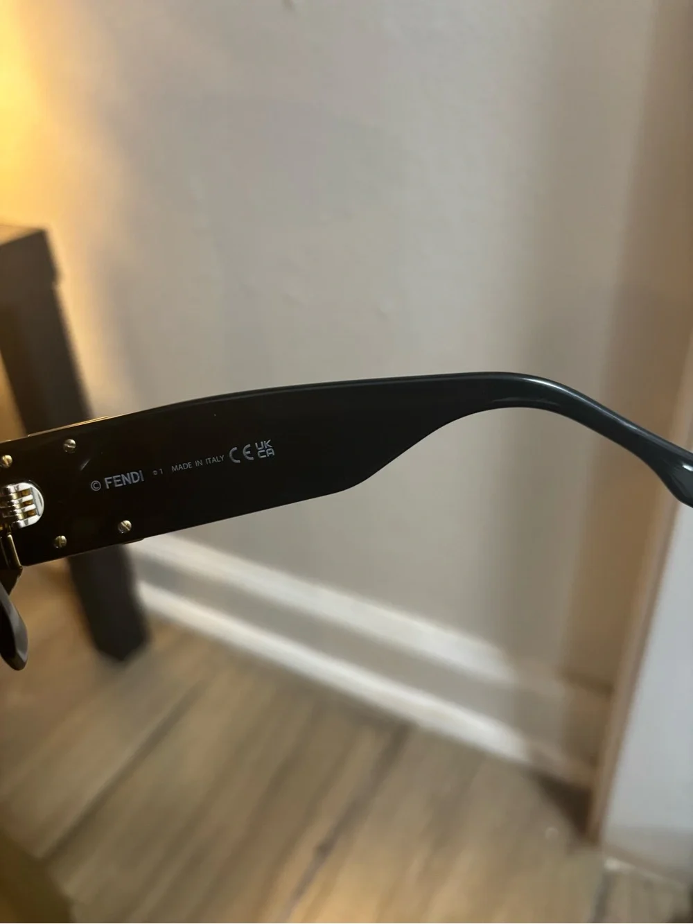 Black Rectangular Sunglasses